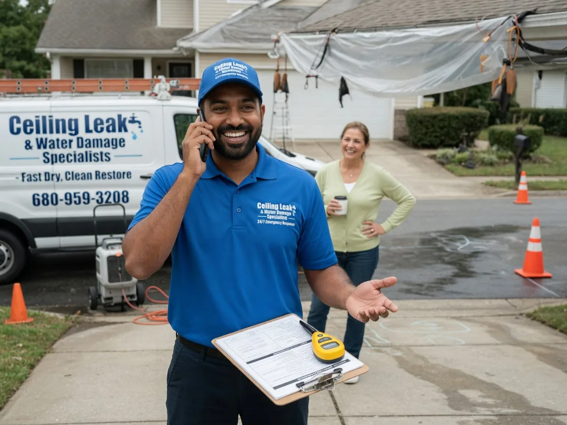 Ceiling Leak Cleanup Selawik, AK FAQs
